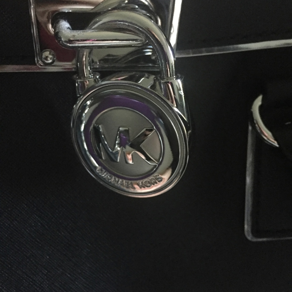 Michael Kors Hamilton Bag Black - Picture 3 of 6